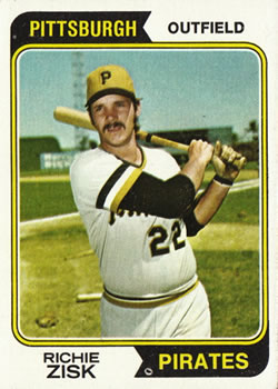1974 Topps #317 Richie Zisk