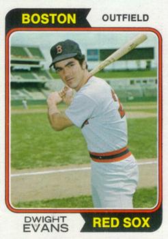 1974 Topps #351 Dwight Evans
