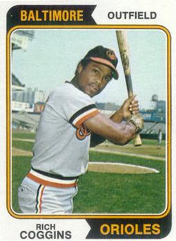 1974 Topps #353 Rich Coggins