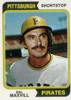 1974 Topps #358 Dal Maxvill