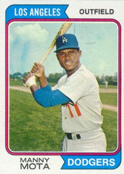 1974 Topps #368 Manny Mota
