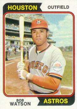 1974 Topps #370 Bob Watson