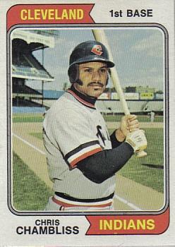 1974 Topps #384 Chris Chambliss