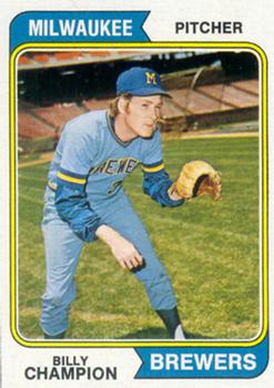 1974 Topps #391 Billy Champion