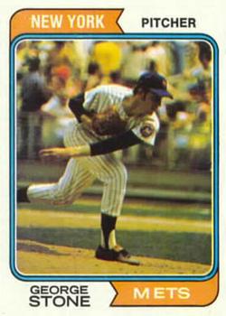 1974 Topps #397 George Stone