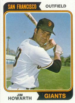 1974 Topps #404 Jim Howarth