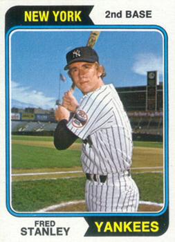 1974 Topps #423 Fred Stanley