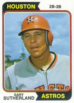 1974 Topps #428 Gary Sutherland