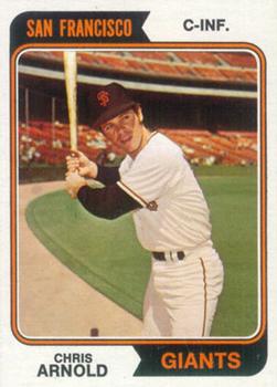 1974 Topps #432 Chris Arnold