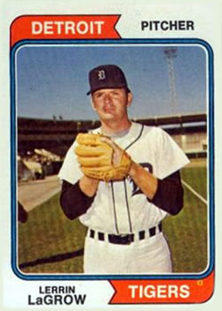 1974 Topps #433 Lerrin LaGrow