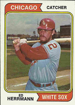 1974 Topps #438 Ed Herrmann