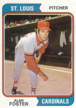 1974 Topps #442 Alan Foster