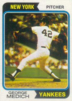 1974 Topps #445 George Medich