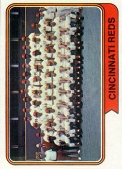 1974 Topps #459 Cincinnati Reds TC