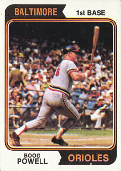 1974 Topps #460 Boog Powell