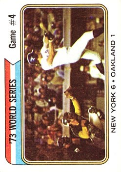 1974 Topps #475 World Series Game 4/Rusty Staub