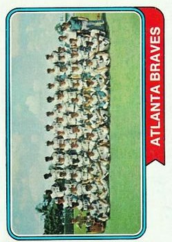 1974 Topps #483 Atlanta Braves TC