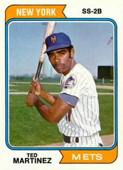 1974 Topps #487 Ted Martinez