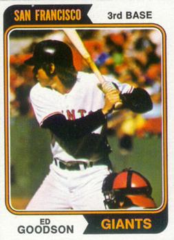 1974 Topps #494 Ed Goodson