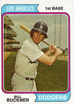 1974 Topps #505 Bill Buckner