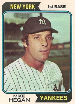 1974 Topps #517 Mike Hegan