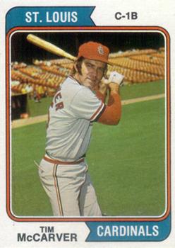 1974 Topps #520 Tim McCarver