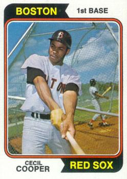1974 Topps #523 Cecil Cooper