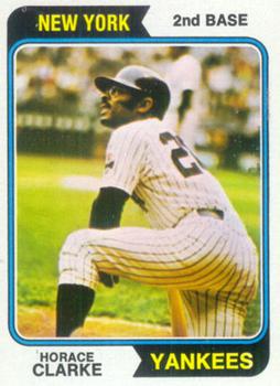 1974 Topps #529 Horace Clarke