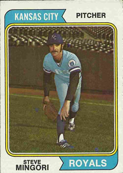 1974 Topps #537 Steve Mingori
