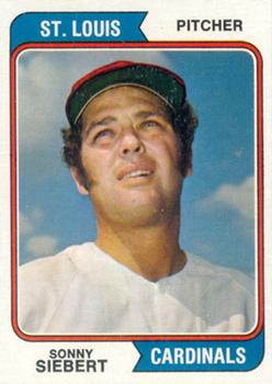 1974 Topps #548 Sonny Siebert