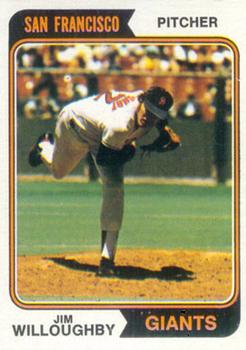 1974 Topps #553 Jim Willoughby