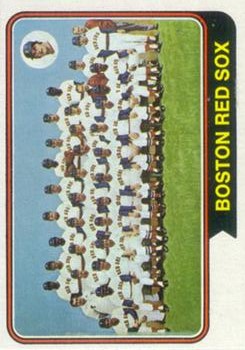 1974 Topps #567 Boston Red Sox TC