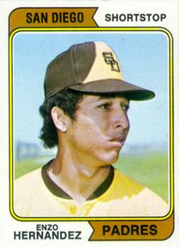 1974 Topps #572 Enzo Hernandez