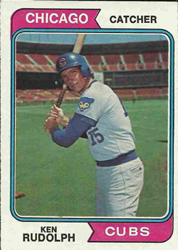 1974 Topps #584 Ken Rudolph