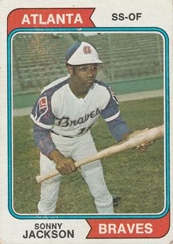 1974 Topps #591 Sonny Jackson