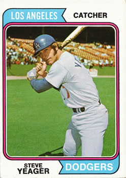 1974 Topps #593 Steve Yeager