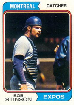 1974 Topps #653 Bob Stinson
