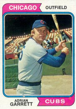 1974 Topps #656 Adrian Garrett