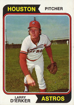 1974 Topps #660 Larry Dierker