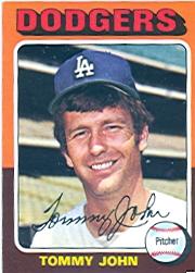 1975 Topps #47 Tommy John