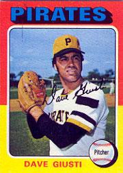 1975 Topps #53 Dave Giusti