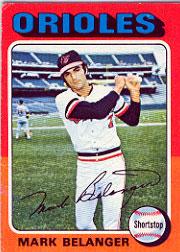 1975 Topps #74 Mark Belanger