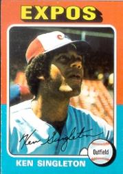 1975 Topps #125 Ken Singleton