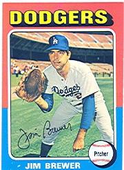 1975 Topps #163 Jim Brewer