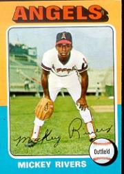 1975 Topps #164 Mickey Rivers