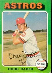 1975 Topps #165 Doug Rader
