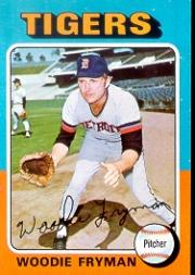 1975 Topps #166 Woodie Fryman
