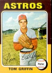 1975 Topps #188 Tom Griffin