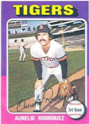 1975 Topps #221 Aurelio Rodriguez