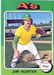 1975 Topps #230 Jim Hunter